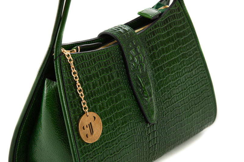 LARGE FRAMED CROCODILE